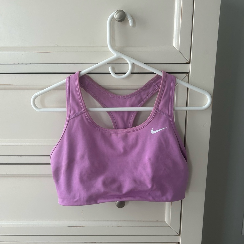 Nike Lavender Racerback Sports Bra